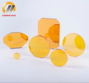 Carman Haas' product range includes CO2 Lens, F-Theta Scan Lenses, and even Protective Lens. 